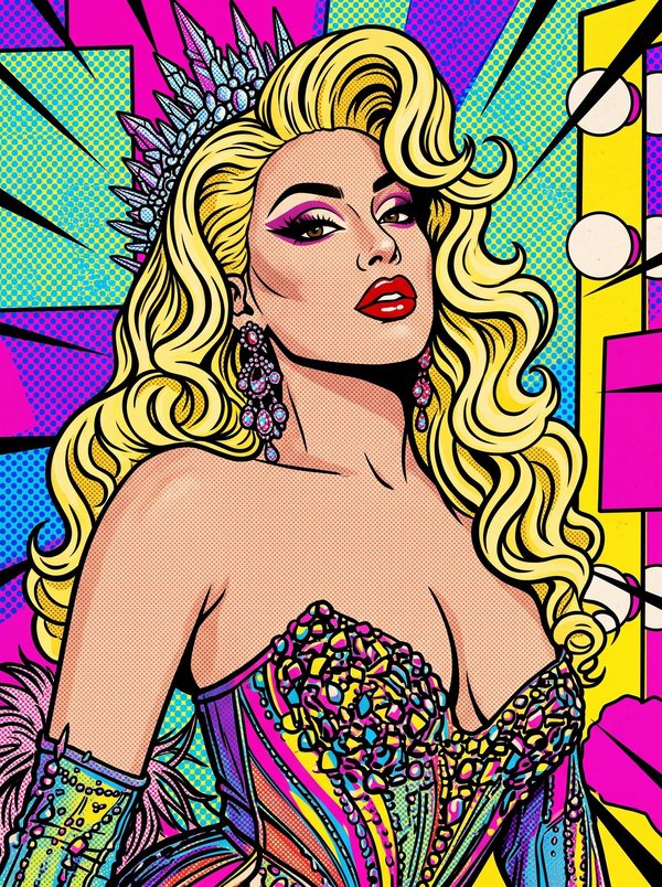 Pop art version